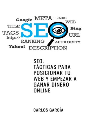 cover image of SEO. Tácticas para posicionar tu web y empezar a ganar dinero online